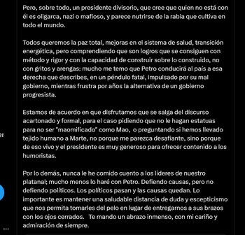 Daniel Samper invitó a Margarita