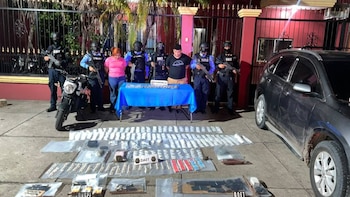 Honduras: Desarticulan presunto narcolaboratorio en Choluteca y capturan a dos supuestos integrantes de “Los Pelones”