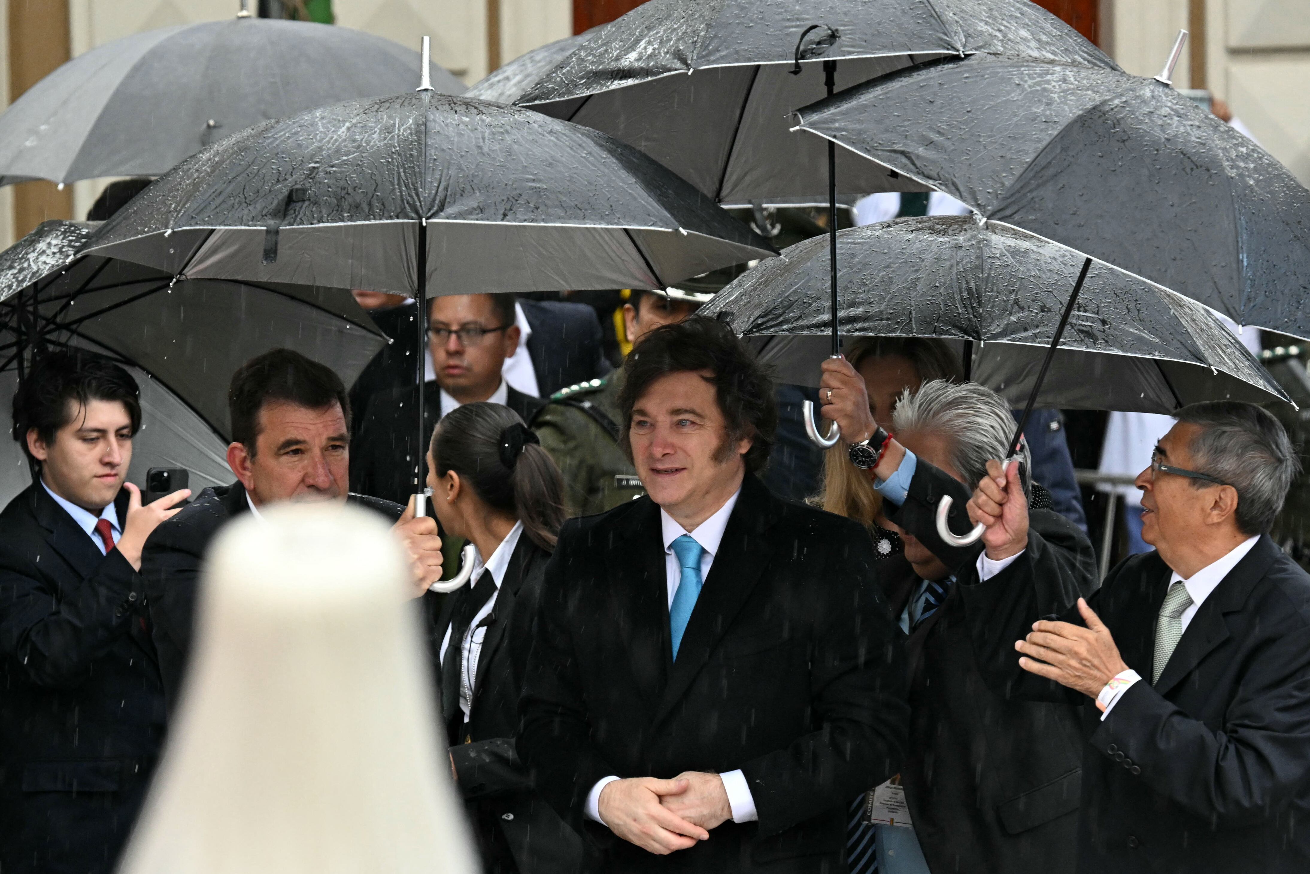 La Paz, Bolivia. 8 de noviembre de 2025. (Photo by AIZAR RALDES / AFP)