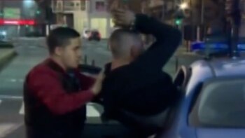 El video del choque que