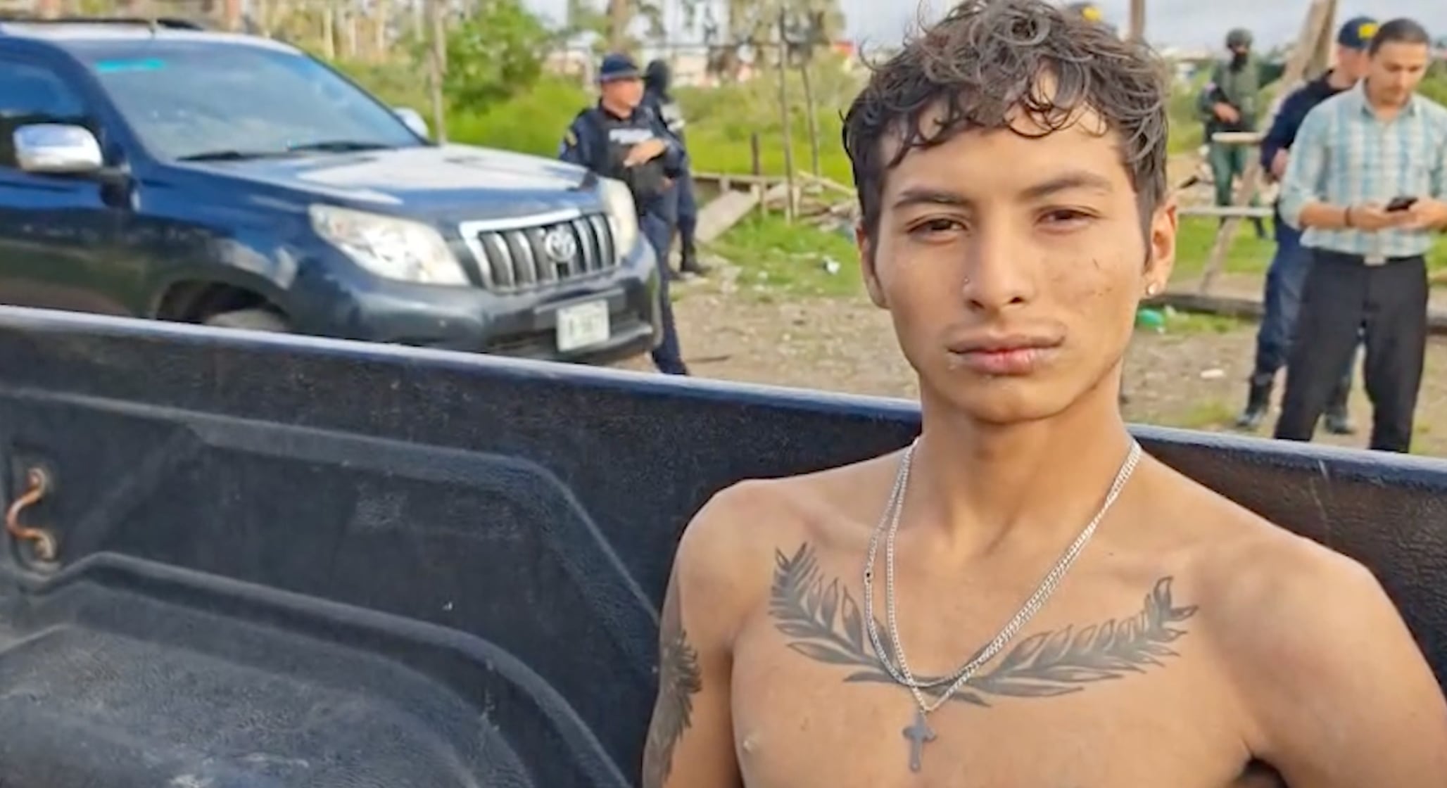 Jefferson Medrano Chavarría se convirtió en el primero de los 14 sujetos más buscados de Cartago detenido durante la denominada Operación Cacería. Crédito: MSP