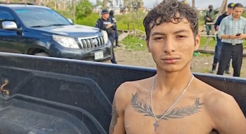 Jefferson Medrano Chavarría se convirtió en el primero de los 14 sujetos más buscados de Cartago detenido durante la denominada Operación Cacería. Crédito: MSP