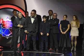 El equipo de 'Sirat' recoge