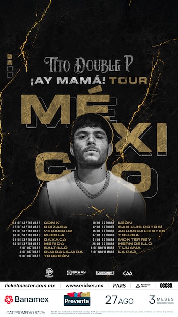 Cartel oficial. (Ocesa)