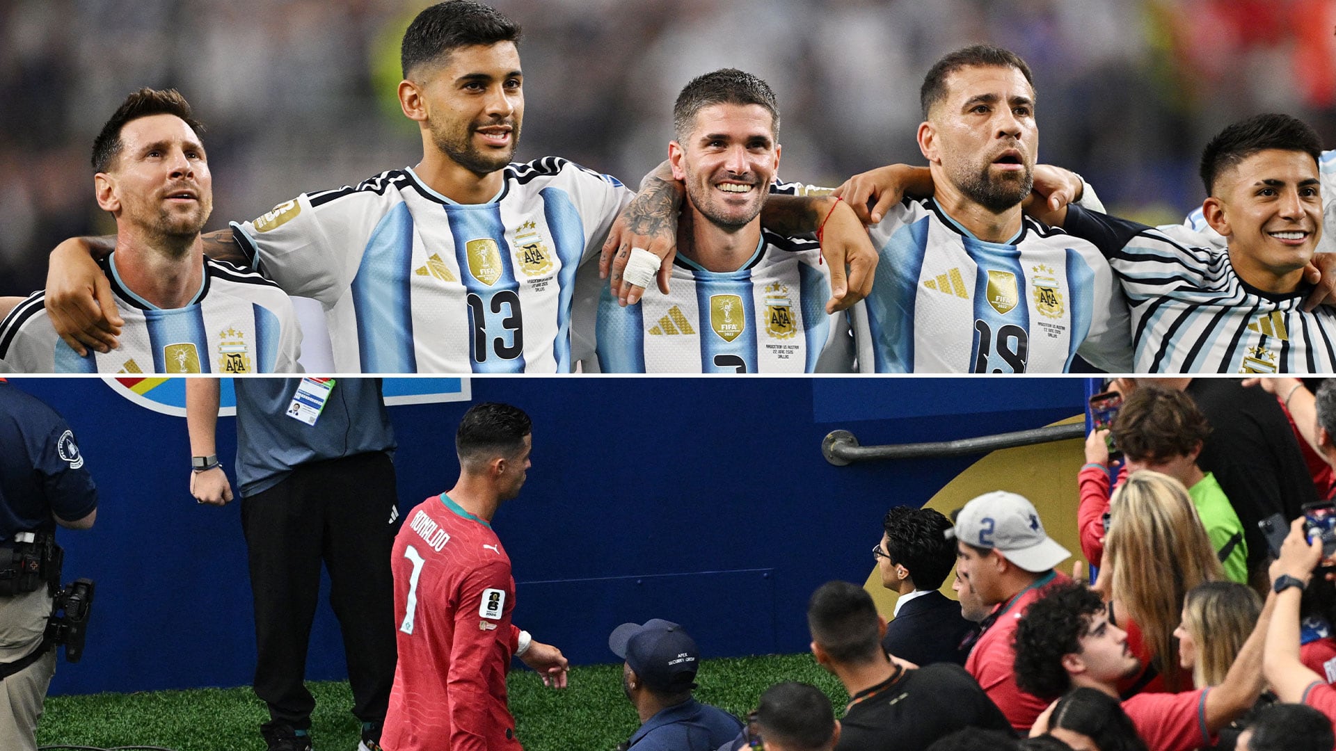 Messi y Cristiano Ronaldo, bajo la lupa de un periodista de Brasil