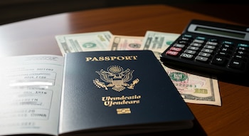 La tarjeta de pasaporte, válida