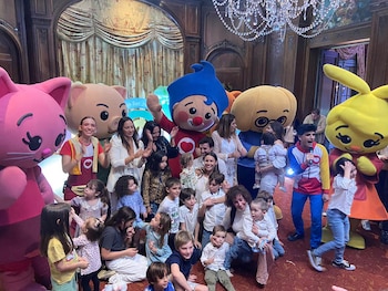 El divertido festejo de cumpleaños