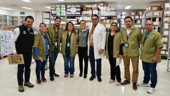 Sheinbaum supervisa abasto de medicamentos
