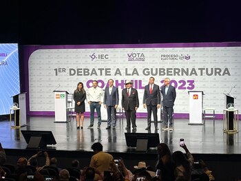 Los candidatos se reclamaron entre