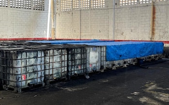 Huachicol asegurado en Tabasco