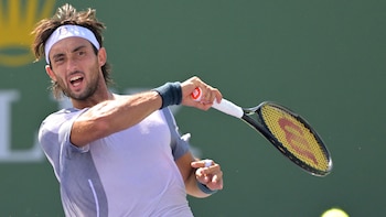 Thiago Tirante se clasificó para los octavos de final en el ATP 250 de Houston (Crédito: Jayne Kamin-Oncea-Imagn Images)