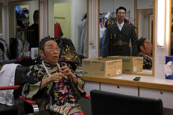 Ng Chi-sam (izq.) y Tsang