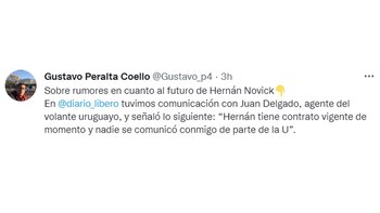 Información de periodista sobre futuro