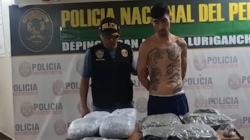 Su regalo para el Día de la Madre fue su propia detención: “Dragón” cayó con 10 kilos de marihuana en SJL