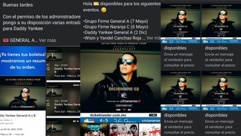 reventa de boletos en redes sociales
