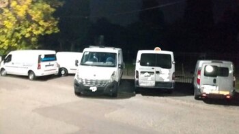 Protesta de los "ambulancieros" de