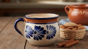 Atole de almendra: una deliciosa