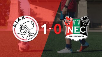 Con lo justo, Ajax venció