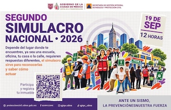 Por primera vez, el ejercicio se lleva a cabo en sábado para permitir la participación de las familias en sus hogares. (x/@GobCDMX)