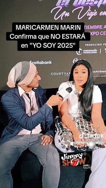 Maricarmen Marín rechazó regresar a