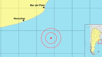 Reportaron un sismo en Mar