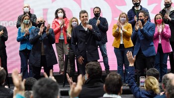 Sergio Massa en Junin
