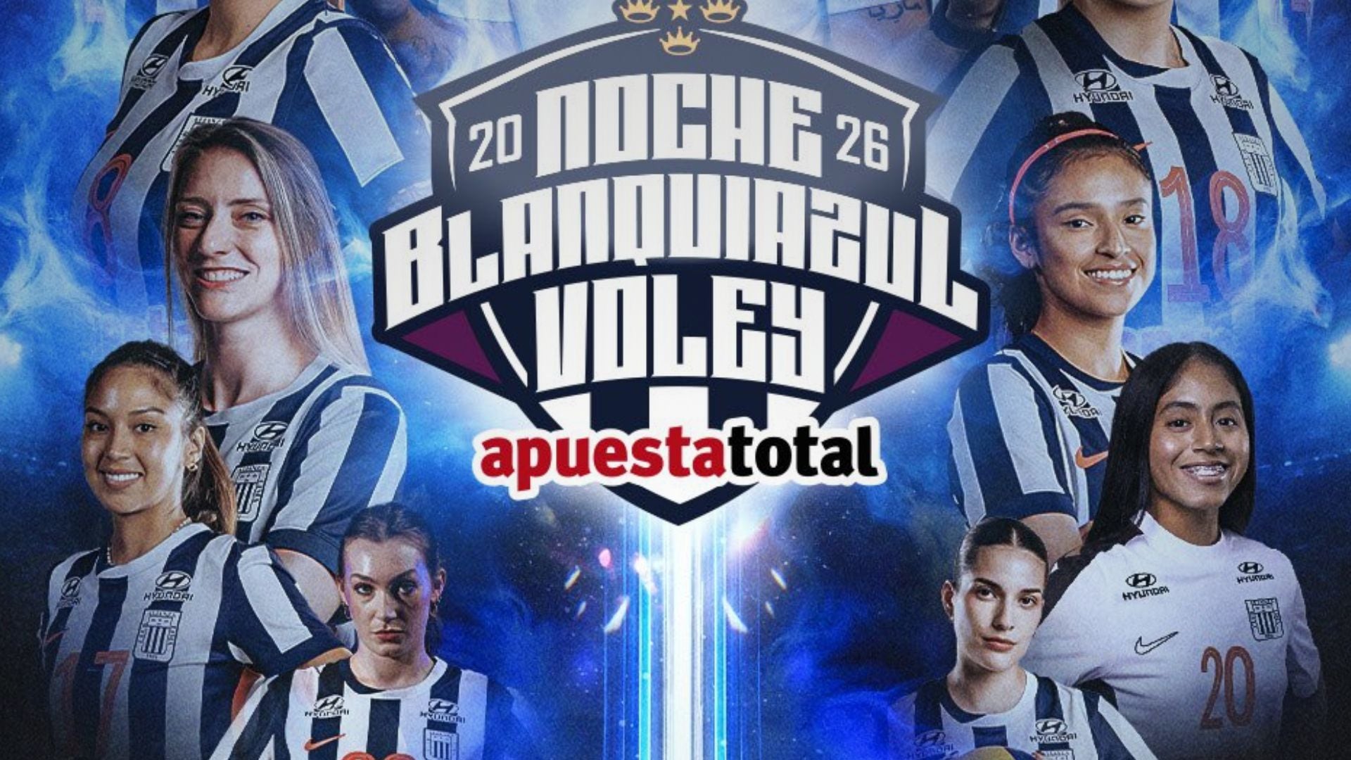 Entradas para la Noche Blanquiazul de vóley 2026