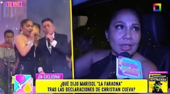 Marisol asegura que cargó con acusaciones injustas tras rumores con Christian Cueva. Captura: Amor y Fuego.
