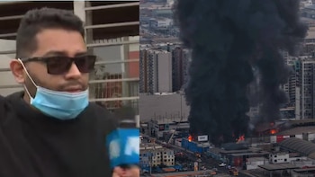 Hombre pierde su auto tras incendio en taller del Cercado de Lima: “Todo está quemado”
