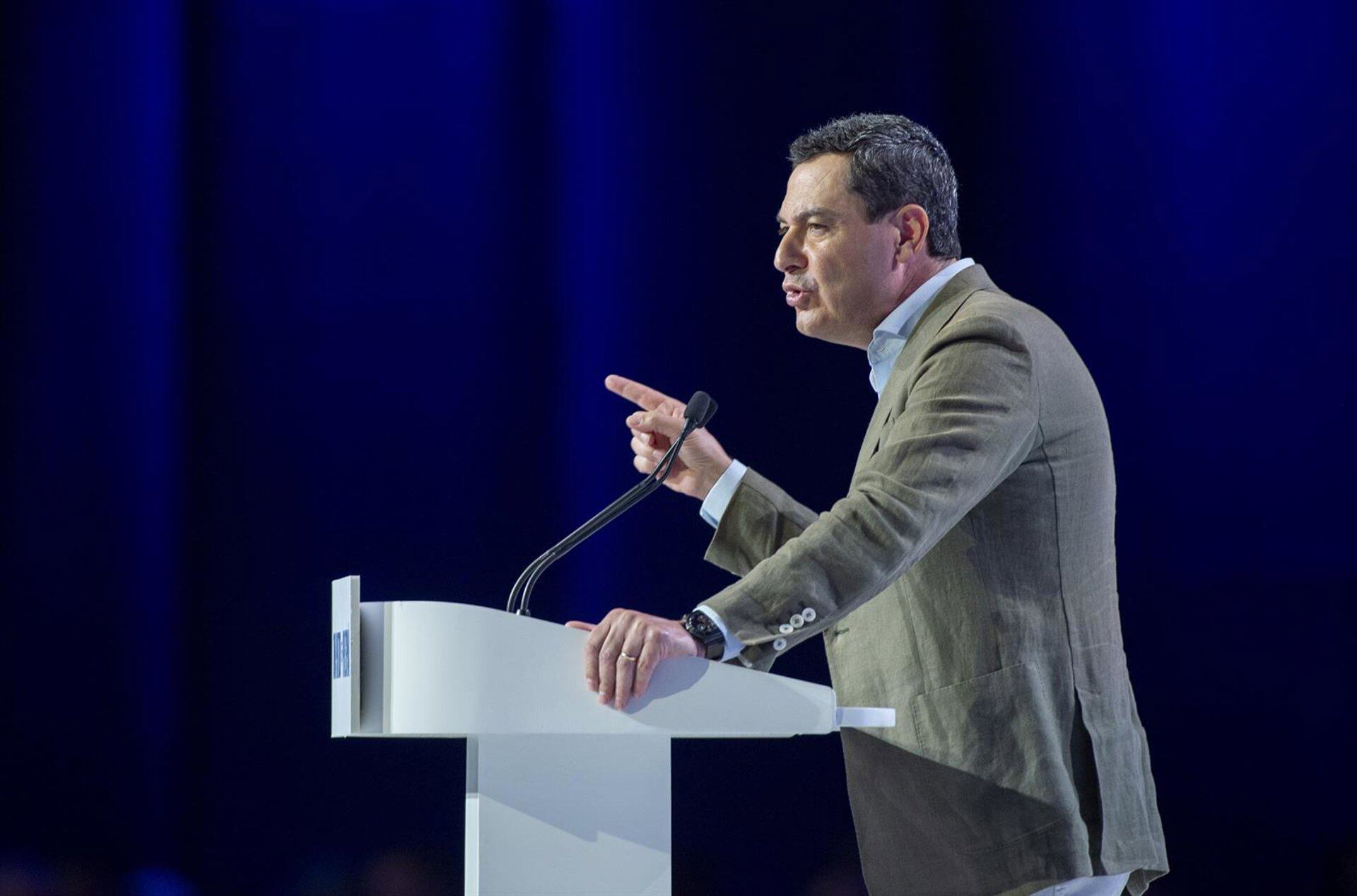 El PP-A abre este viernes en Sevilla su 17 Congreso regional, en el que Moreno será reelegido como presidente