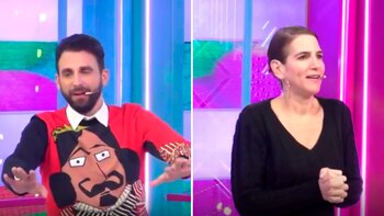 Rodrigo González y Gigi Mitre