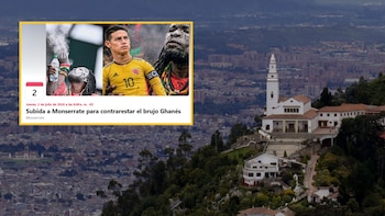 Así se vivió el madrugón de hinchas de la Tricolor en Monserrate antes del partido Colombia vs. Ghana en el Mundial: buscan contrarrestar al “brujo ghanés”