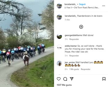 El posteo de Lars Daniels