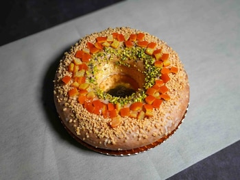 Roscón artesano de la pastelería Montplá, en Valencia (Gremio de Confiteros de Valencia)