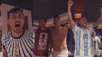 La intimidad de los festejos de Argentina tras clasificar a la semifinal del Mundial: todos los hits que sonaron en el vestuario