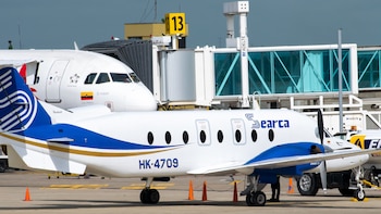 El avión Beechcraft 1900, matrícula