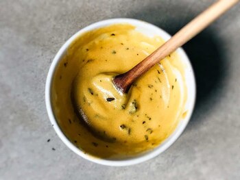 Vinagreta de mostaza dulce. (AdobeStock)