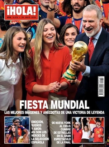 Portada de la revista ¡HOLA!