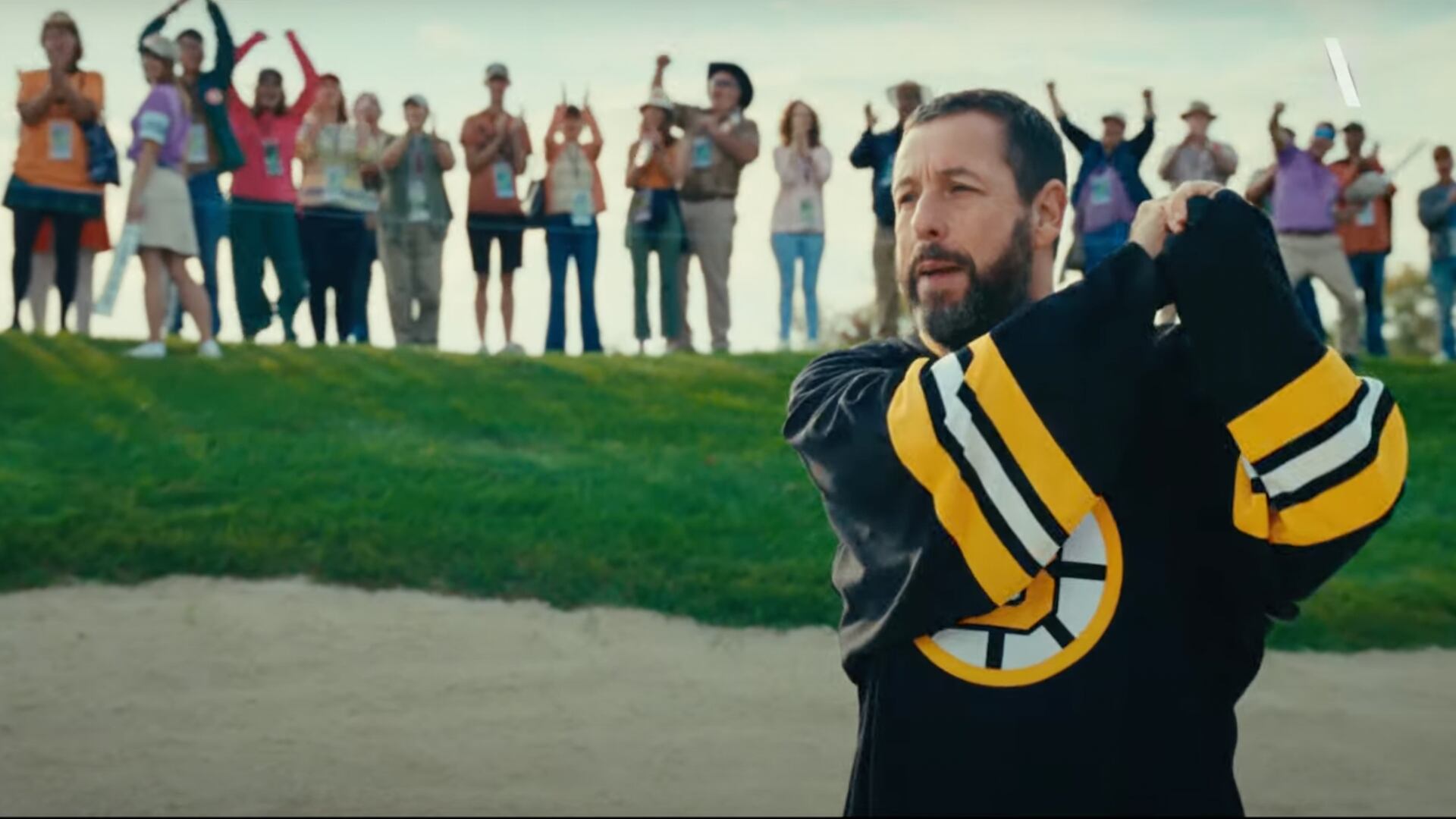 Happy Gilmore enfrenta la adultez y compite para pagar la escuela de ballet de su hija (Créditos: Youtube/Netflix)