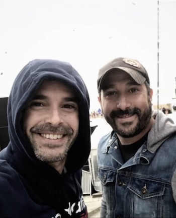 "Te amo y nunca jamás te voy a olvidar”, escribió Nicolás Cabré a flor de piel