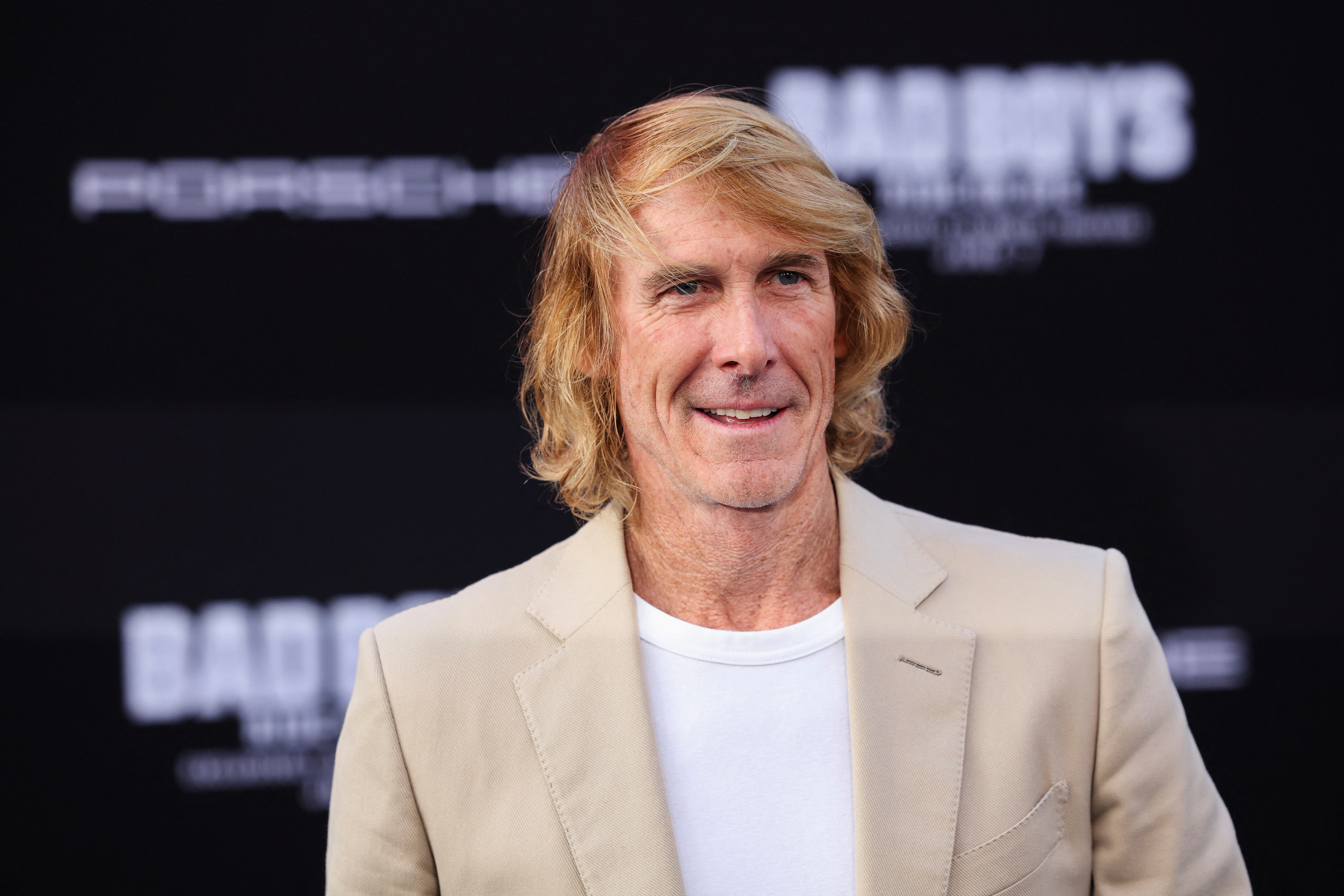 Michael Bay attends the premiere of the film