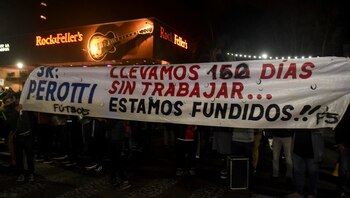 Días atrás, rosarinos se concentraron