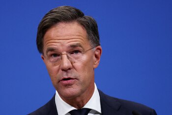 El nuevo secretario general de la OTAN, Mark Rutte. REUTERS/Yves Herman