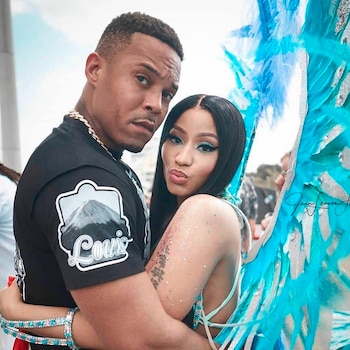 Nicki Minoj y su pareja,