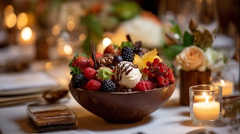 Un postre ligero, delicado y