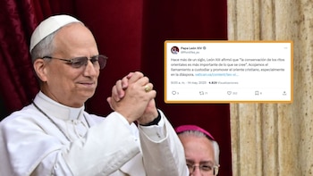 El papa León estrenó sus