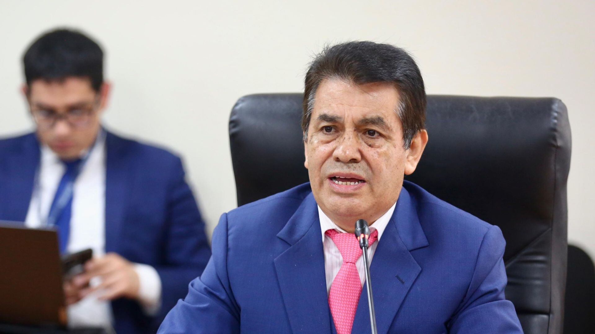 Fiscal de la Nación interino minimizó cuestionamientos por remoción de fiscales. | Ministerio Público