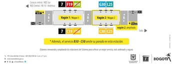 Ya entró en funcionamiento la ampliación de la estación Suba – Avenida Boyacá.