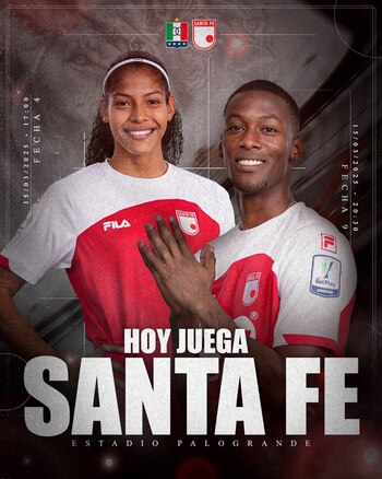 De la siguiente forma, el cuadro cardenal presentó el encuentro-crédito @SantaFe/X