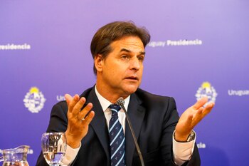 El presidente de Uruguay, Luis